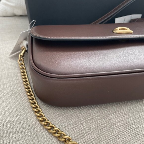 Coach Brook Flap Chain Bag - BAG ONLY - Picture 6 of 10